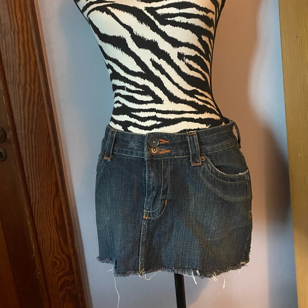 Mossimo Demin mini  skirt size 7